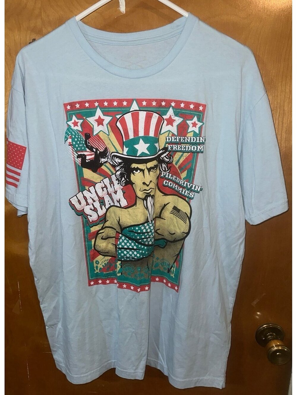 Grunt style Uncle Sam tshirt size XL